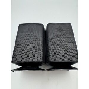 Samsung PS-FZ410 Front Speaker System Pair Black 3 Ohm Wired Bookshelf Speakers